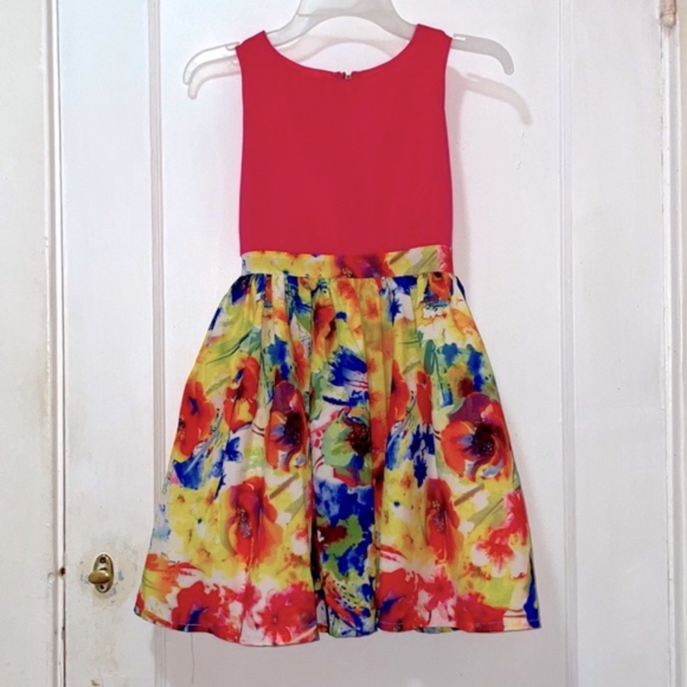 Dorissa Floral Print Dress